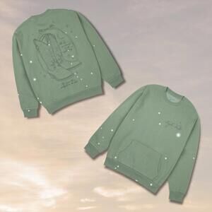 Taylor Swift Debut Self-Titled Dance All Night Kanga Crewneck Sweatshirt Small